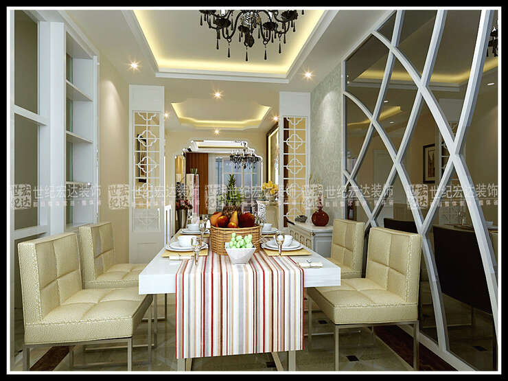 中铁国际城餐厅餐桌